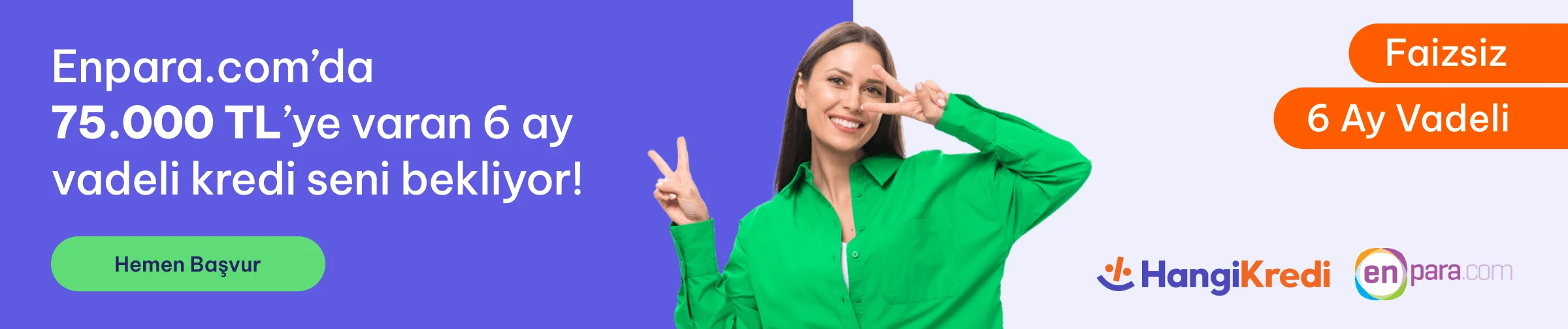 Enpara 75K 6 Ay Vade Slider
